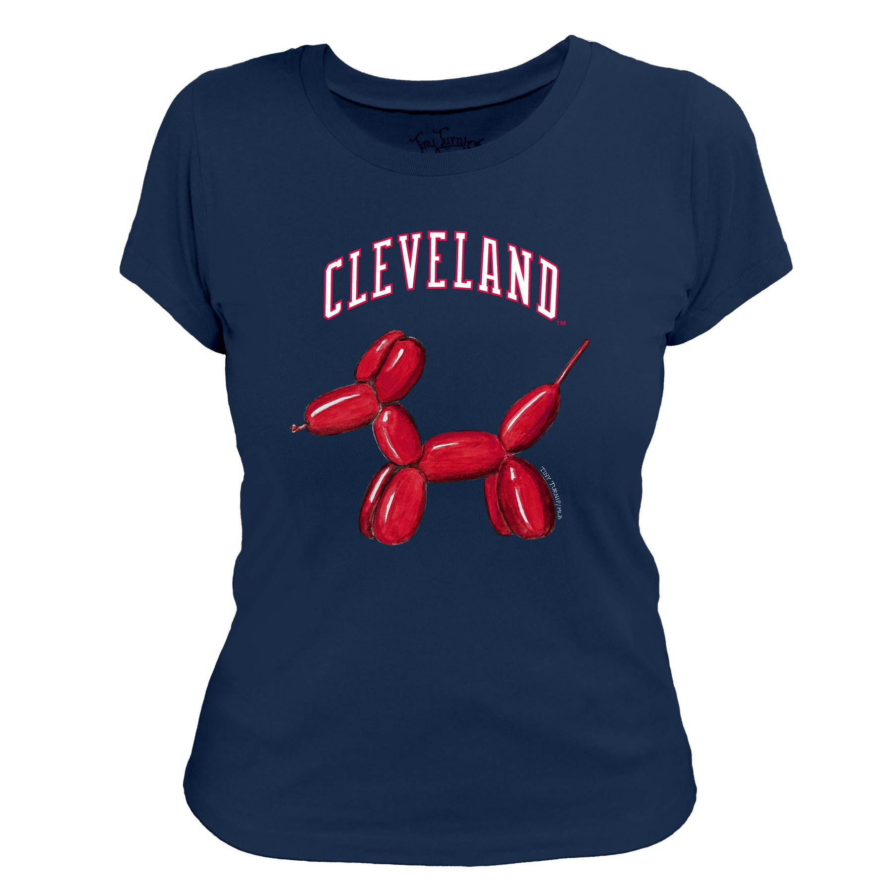 Cleveland Guardians Balloon Dog Tee Shirt