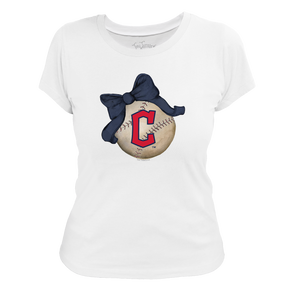 Cleveland Guardians Baseball Bow Tee Shirt