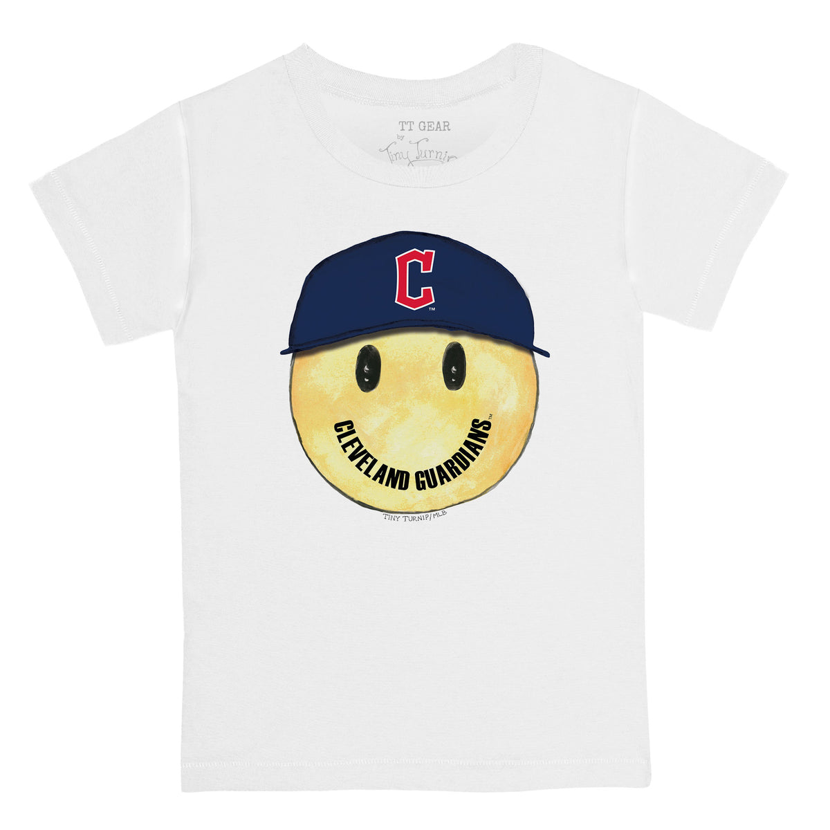 Cleveland Guardians Smiley Tee Shirt