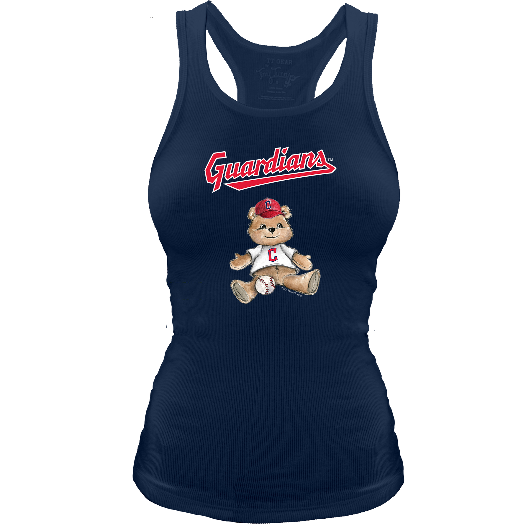 Cleveland Guardians Teddy Classic Tank - Tiny Turnip