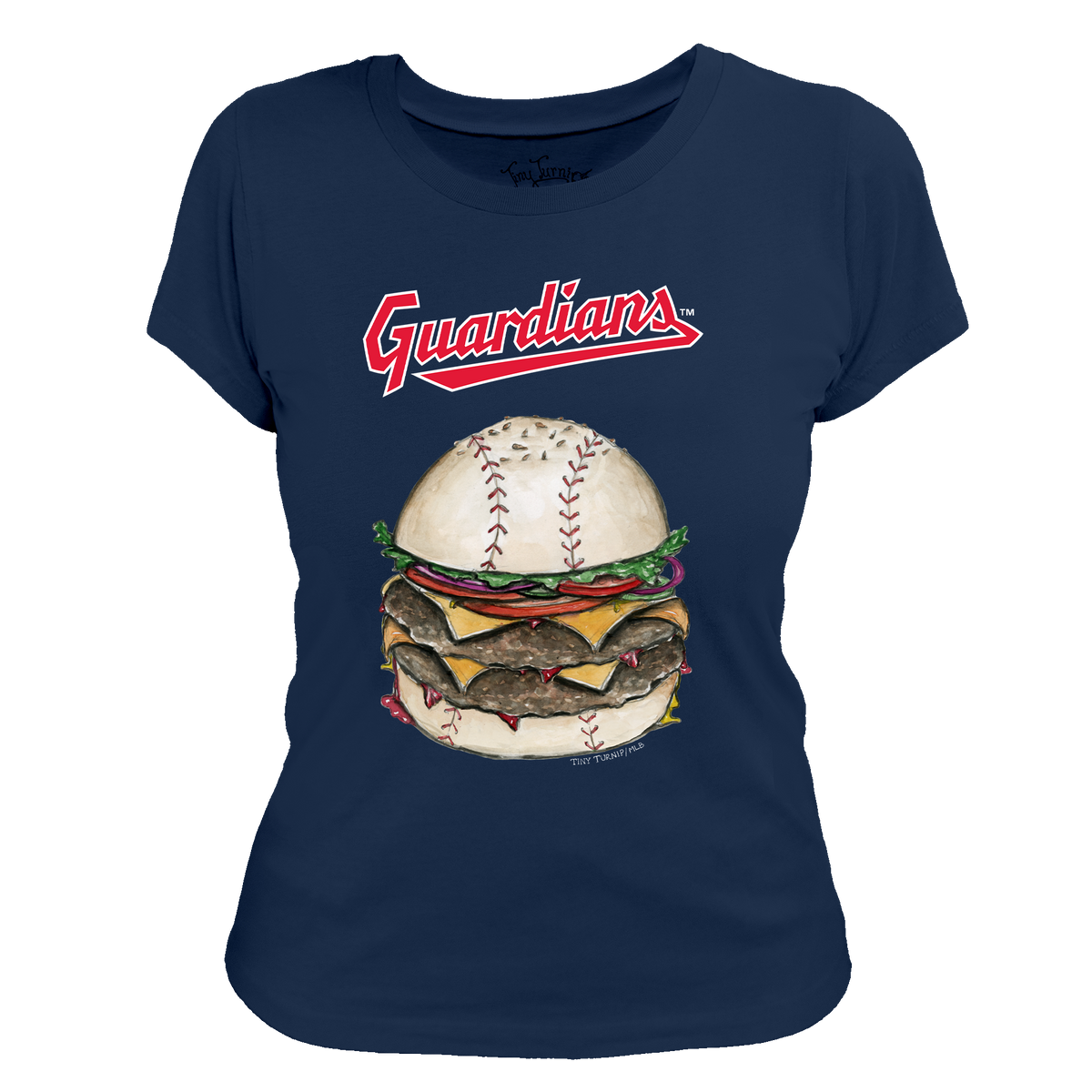 Cleveland Guardians Burger Tee Shirt