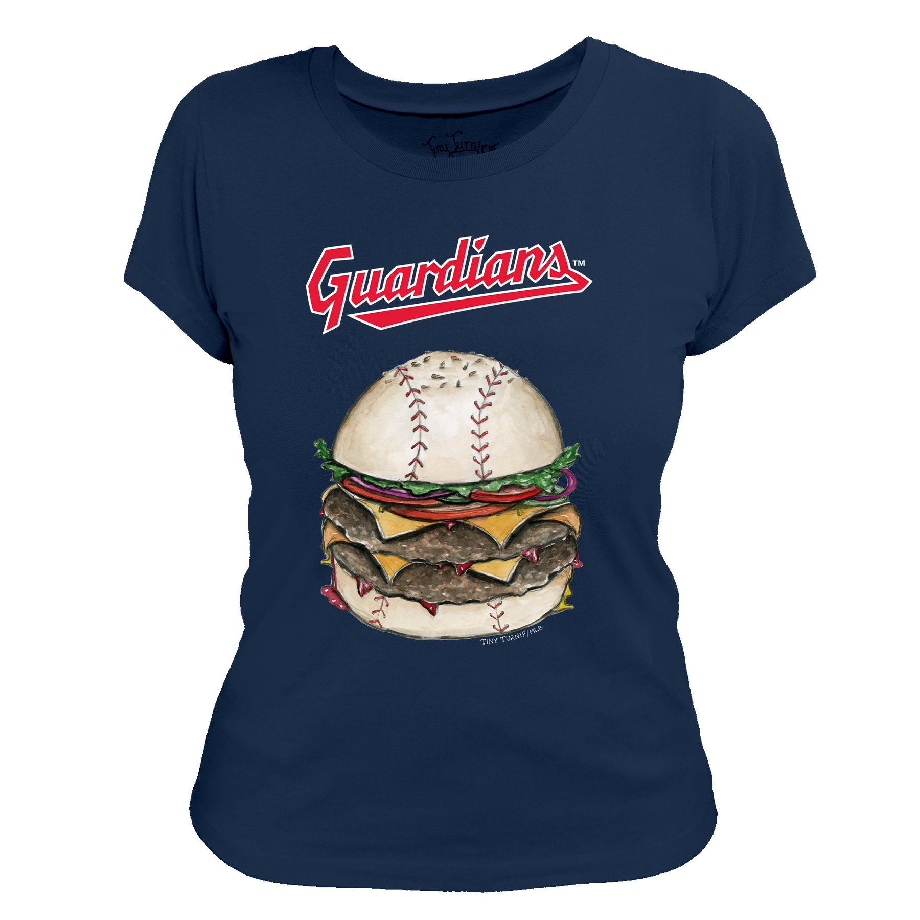 Cleveland Guardians Burger Tee Shirt