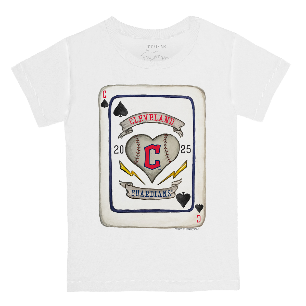 Cleveland Guardians Card Kid's Tee Shirt