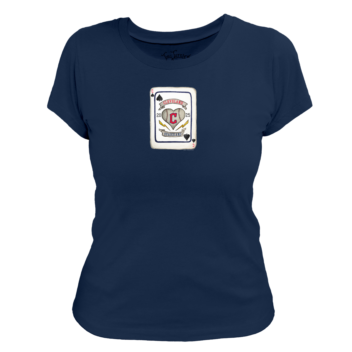 Cleveland Guardians Card Women's Tee Shirt