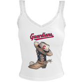 Cleveland Guardians Cowboy Boot Lace Tank