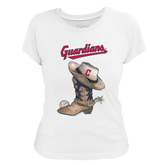 Cleveland Guardians Cowboy Boot Women's Tee Shirt