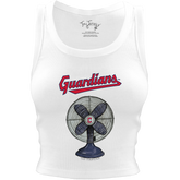 Cleveland Guardians Fan Crop Tank