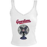 Cleveland Guardians Fan Lace Tank