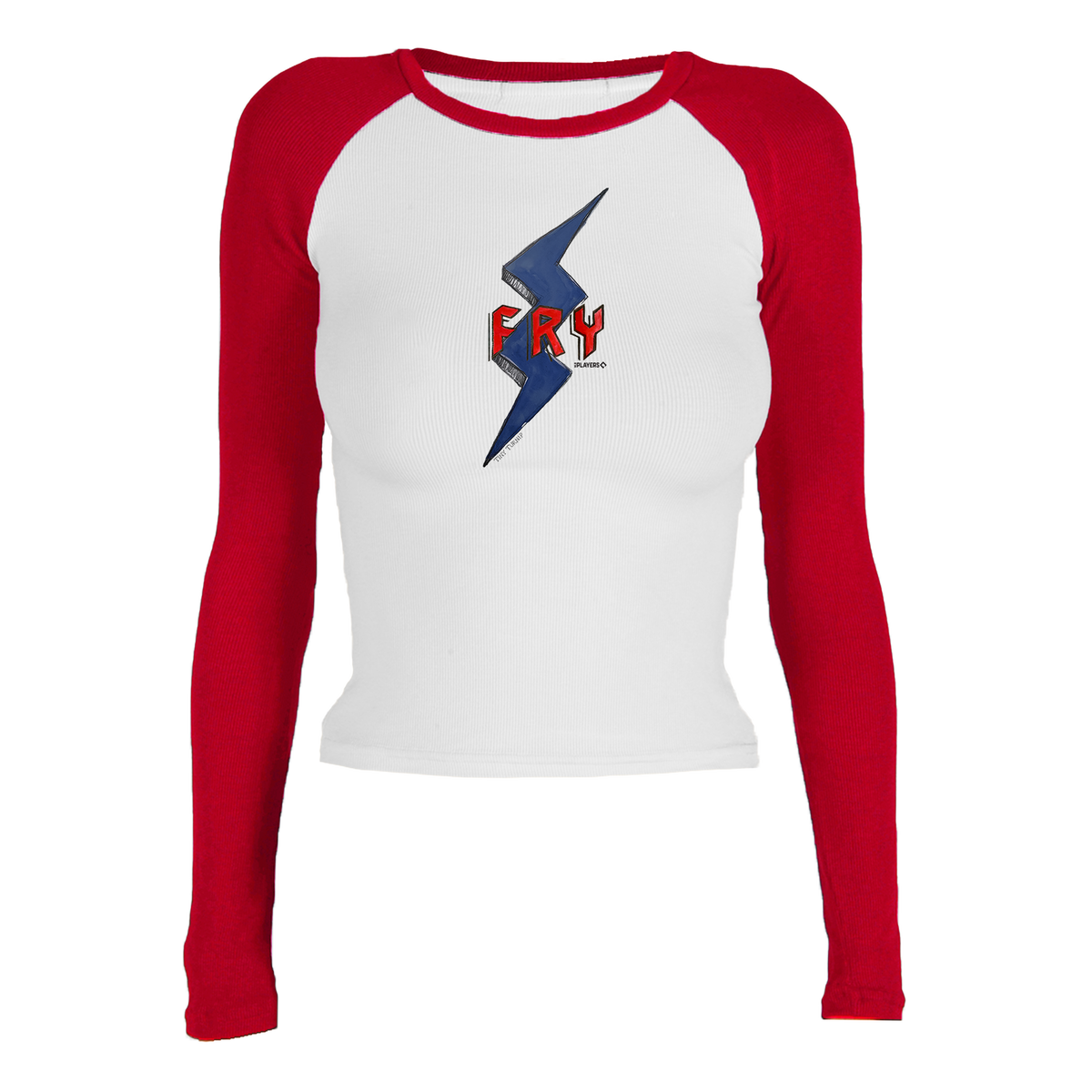 VIP Cleveland Guardians Postseason '26 Roxy Raglan Long Sleeve - Tiny Turnip