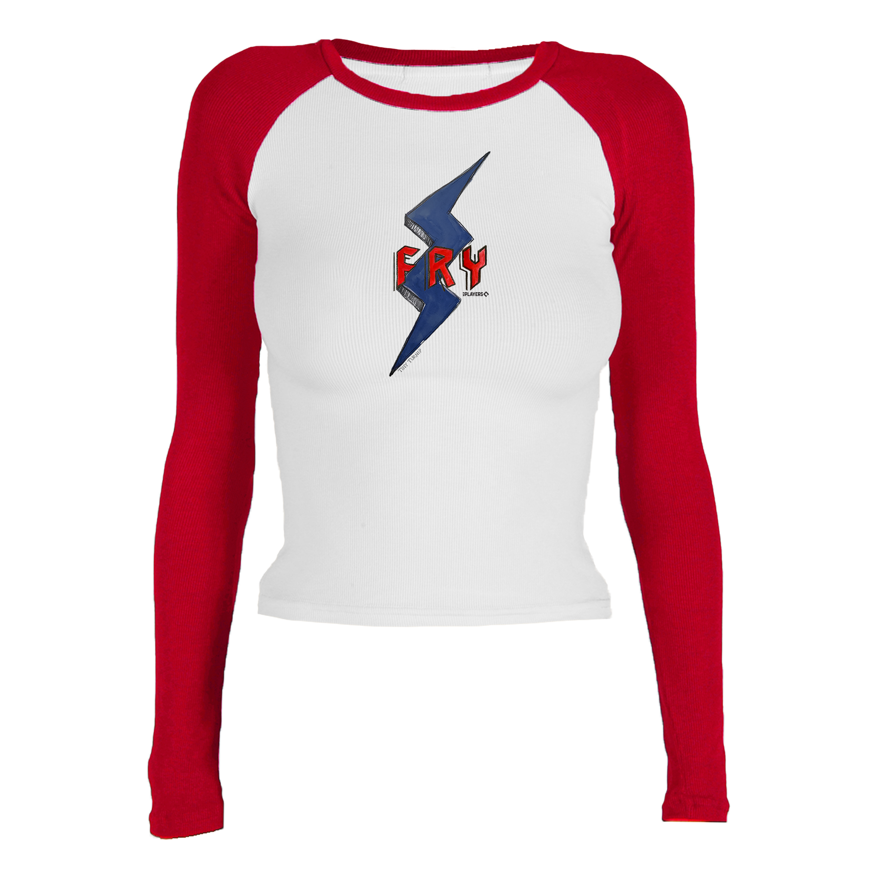 VIP Cleveland Guardians Postseason '26 Roxy Raglan Long Sleeve - Tiny Turnip