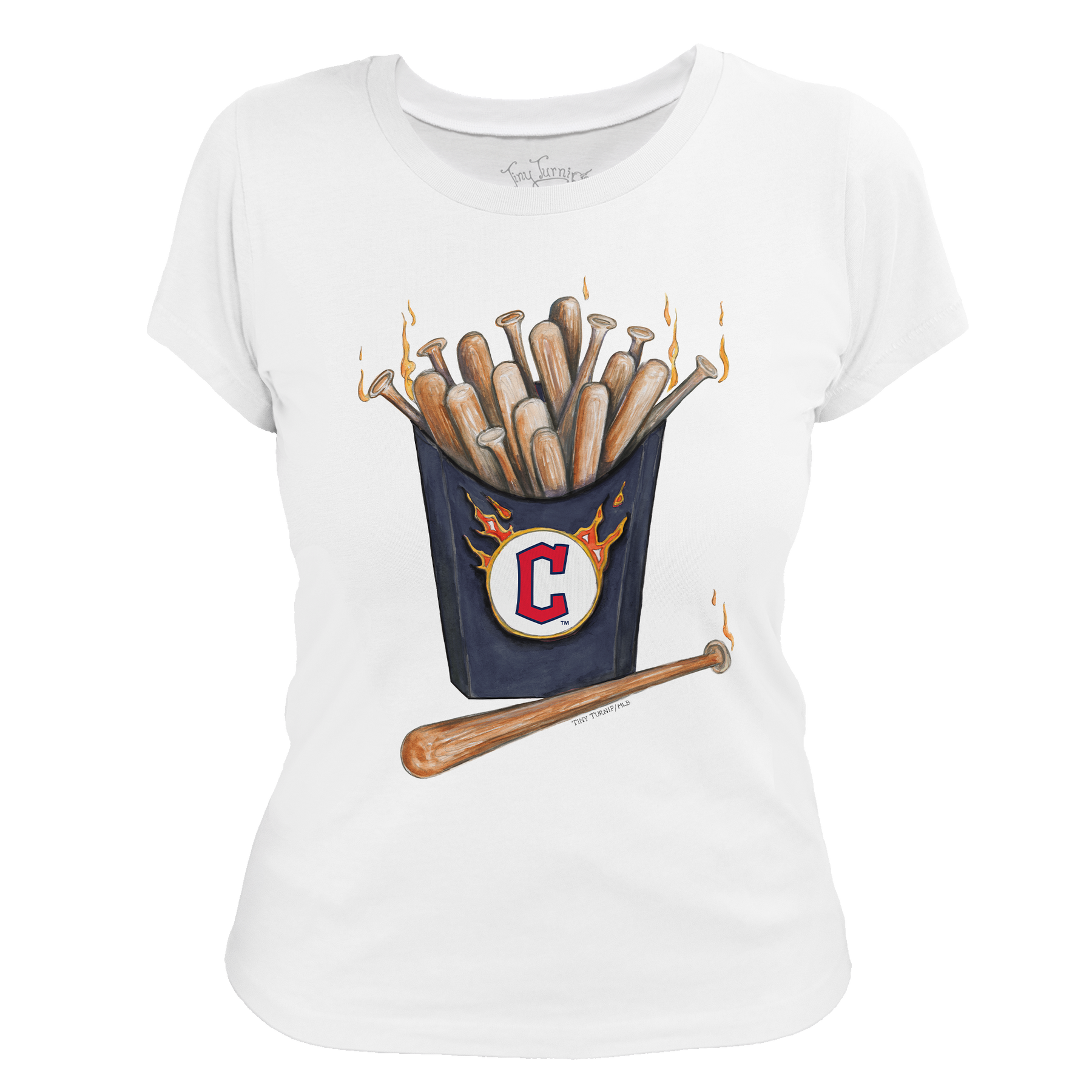 Cleveland Guardians Hot Bats Tee Shirt