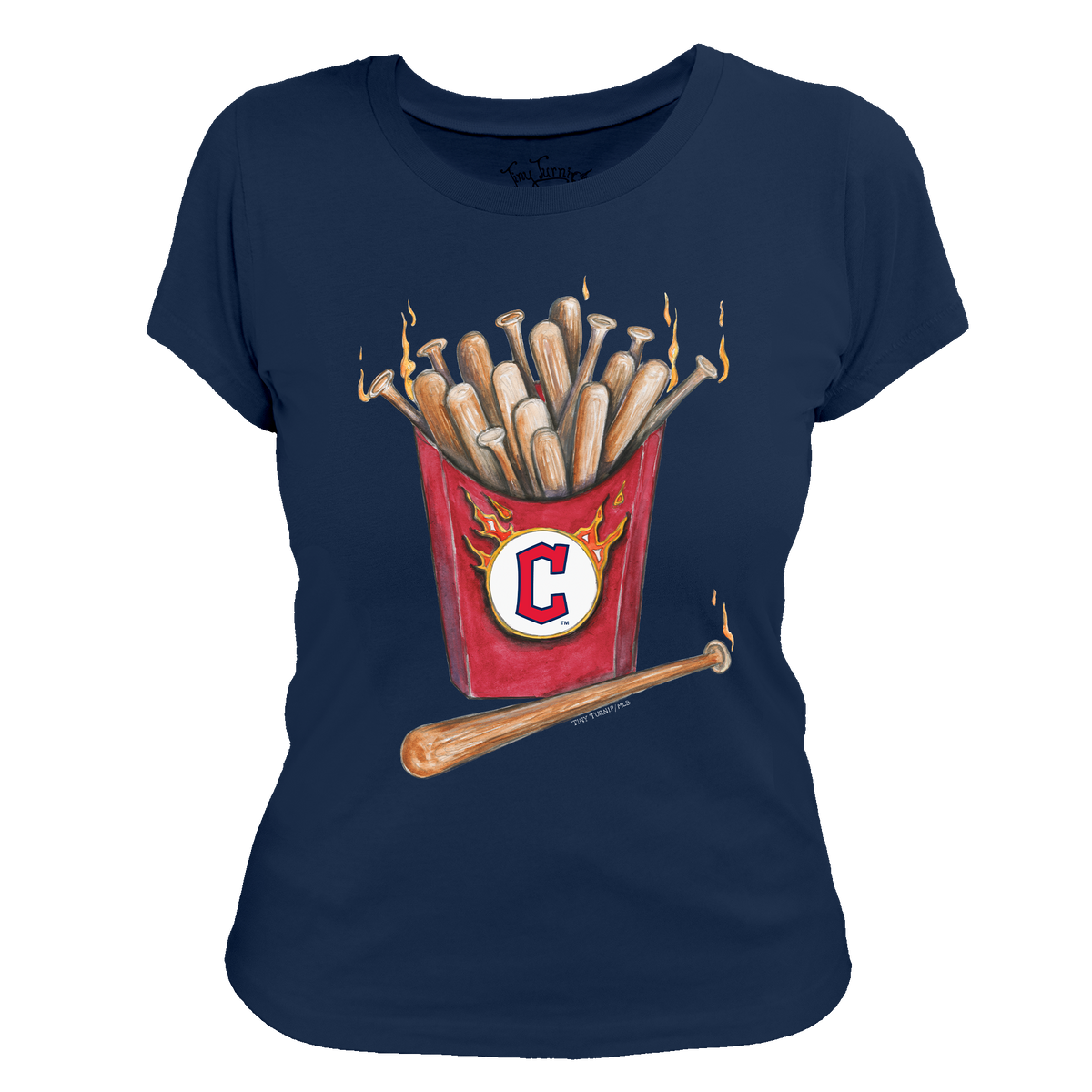 Cleveland Guardians Hot Bats Tee Shirt