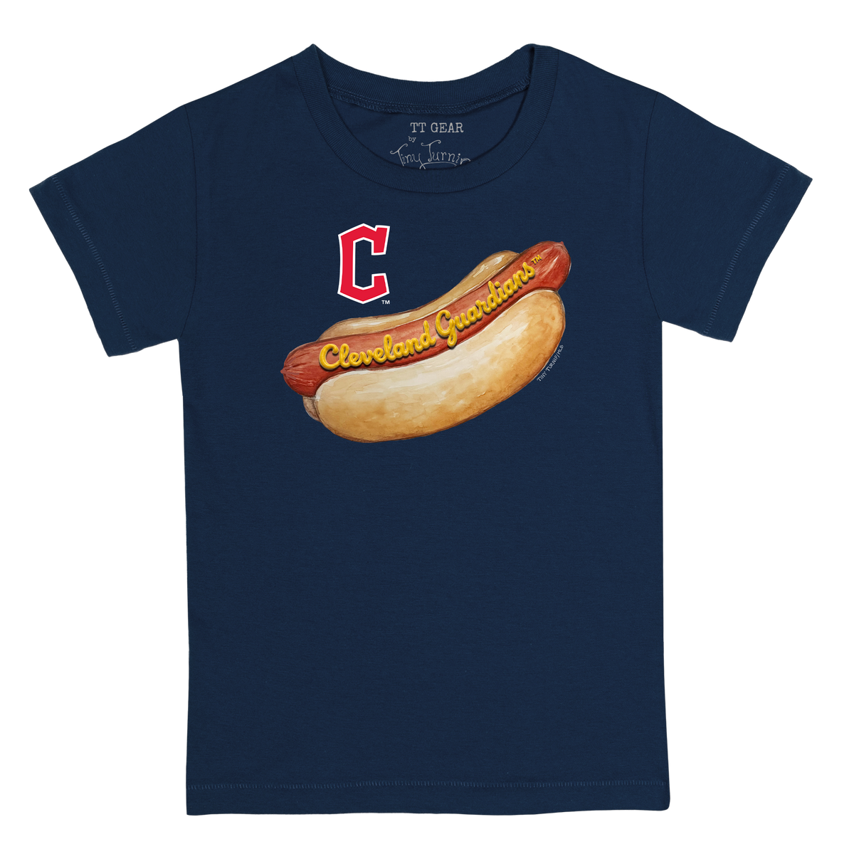 Cleveland Guardians Hot Dog Kid's Tee Shirt