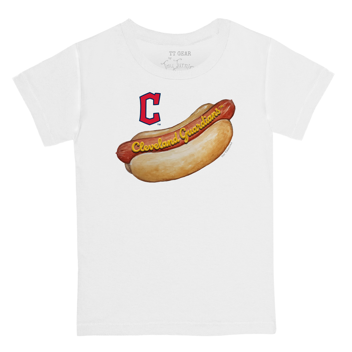 Cleveland Guardians Hot Dog Kid's Tee Shirt