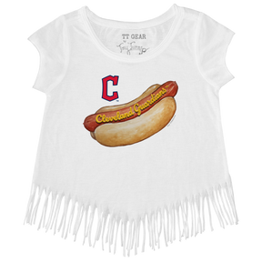 Cleveland Guardians Hot Dog Fringe Tee