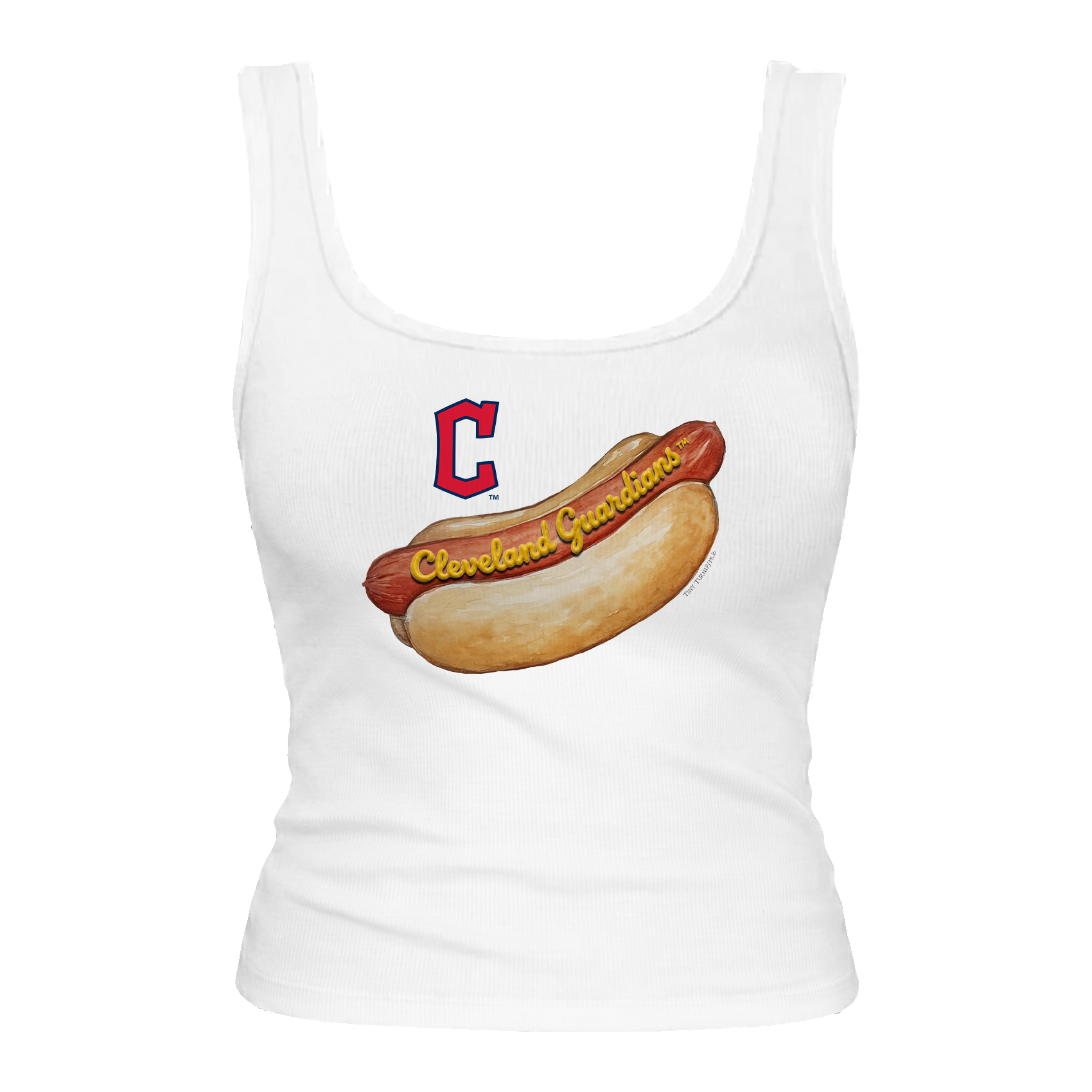 Cleveland Guardians Hot Dog Emmy Tank