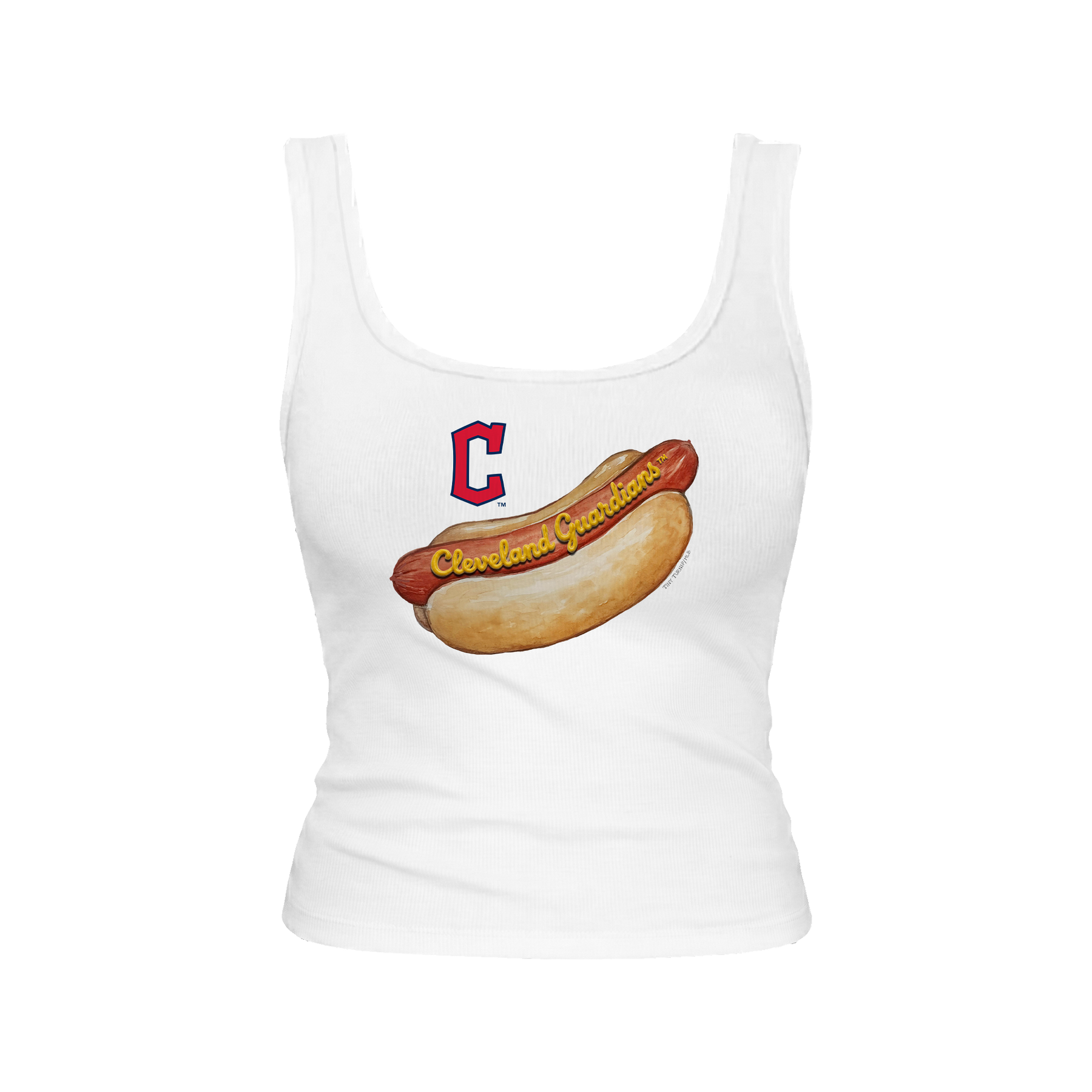 Cleveland Guardians Hot Dog Emmy Tank