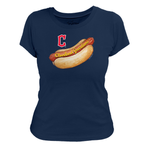 Cleveland Guardians Hot Dog Women's Tee Shirt