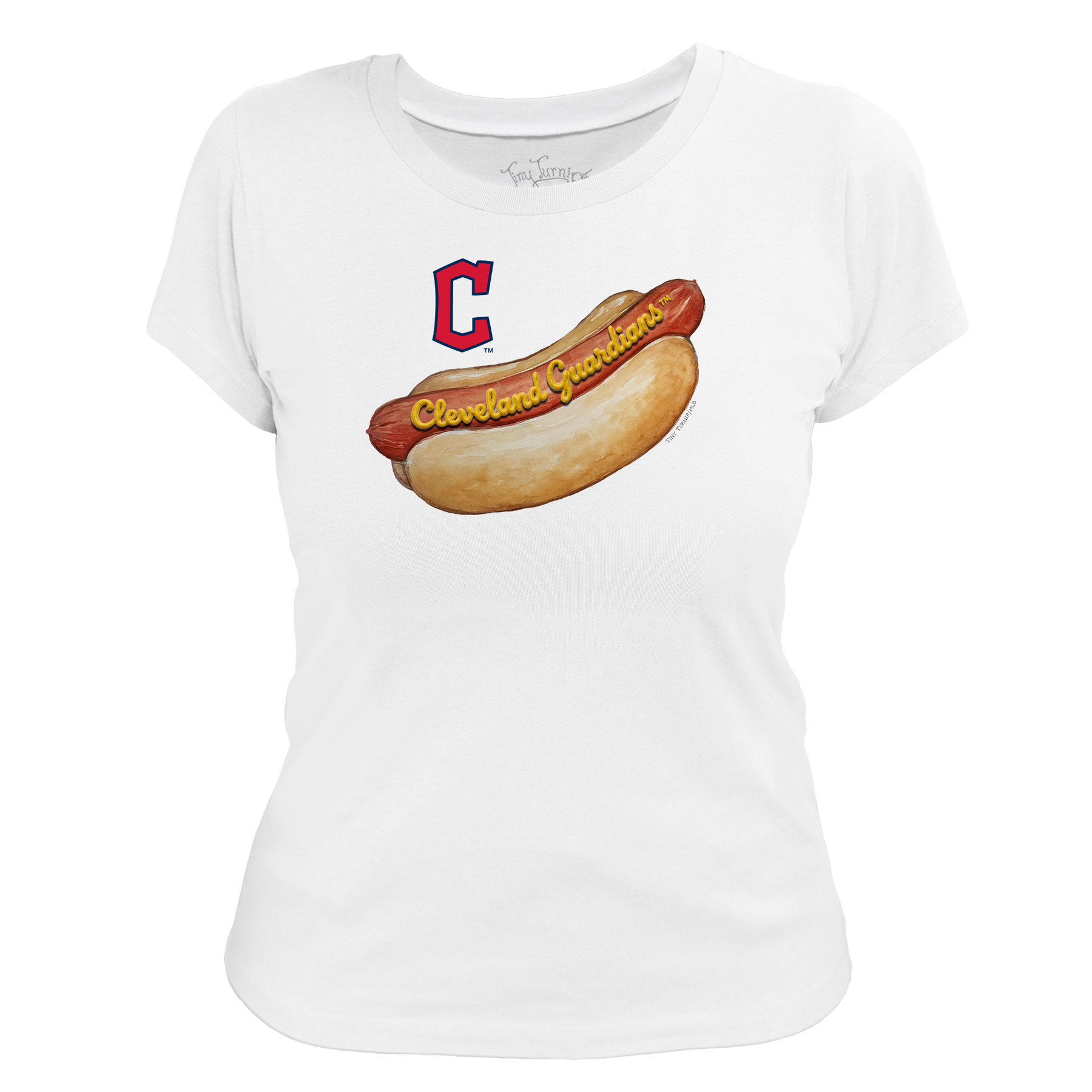 Cleveland Guardians Hot Dog Women's Tee Shirt
