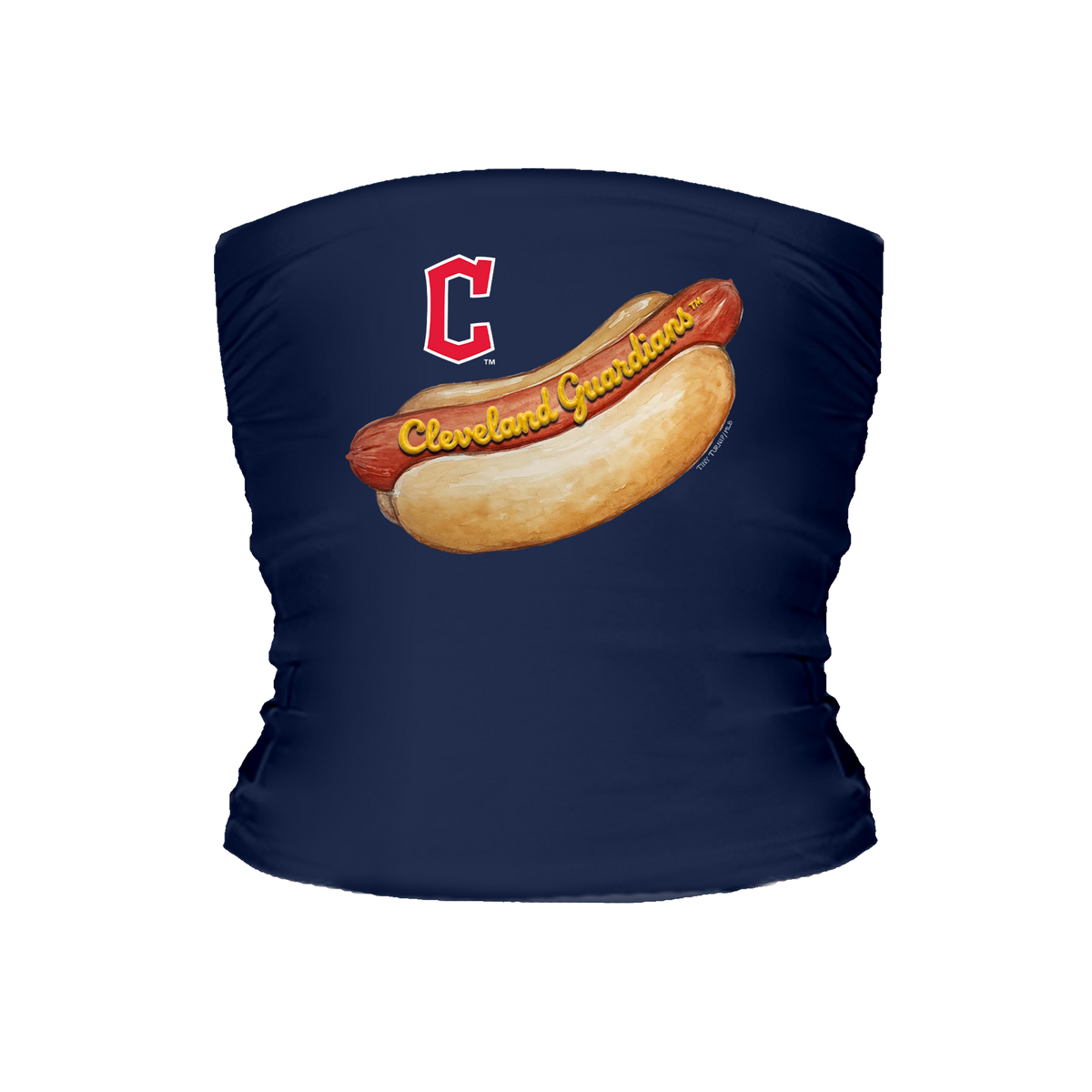 Cleveland Guardians Hot Dog Tube Top