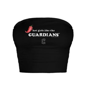 Cleveland Guardians Hot Girls Crop Tube Top