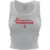 Cleveland Guardians Hot Girls Crop Tank