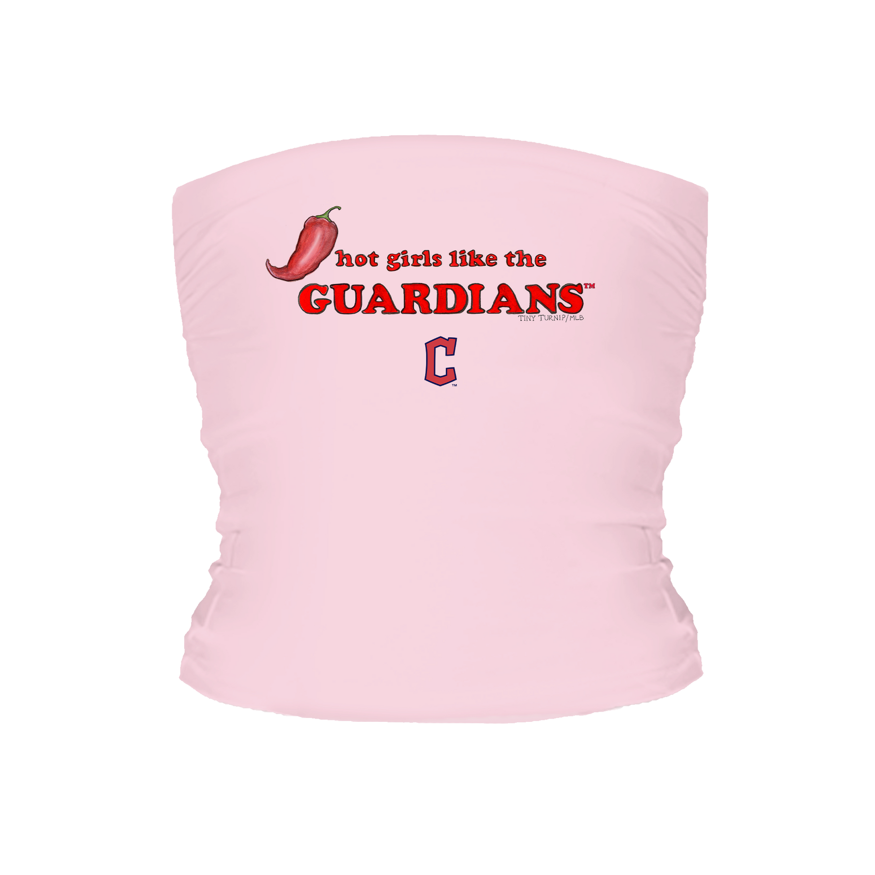 Cleveland Guardians Hot Girls Tube Top