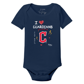 I Heart Guardians Short Sleeve Snapper - Tiny Turnip