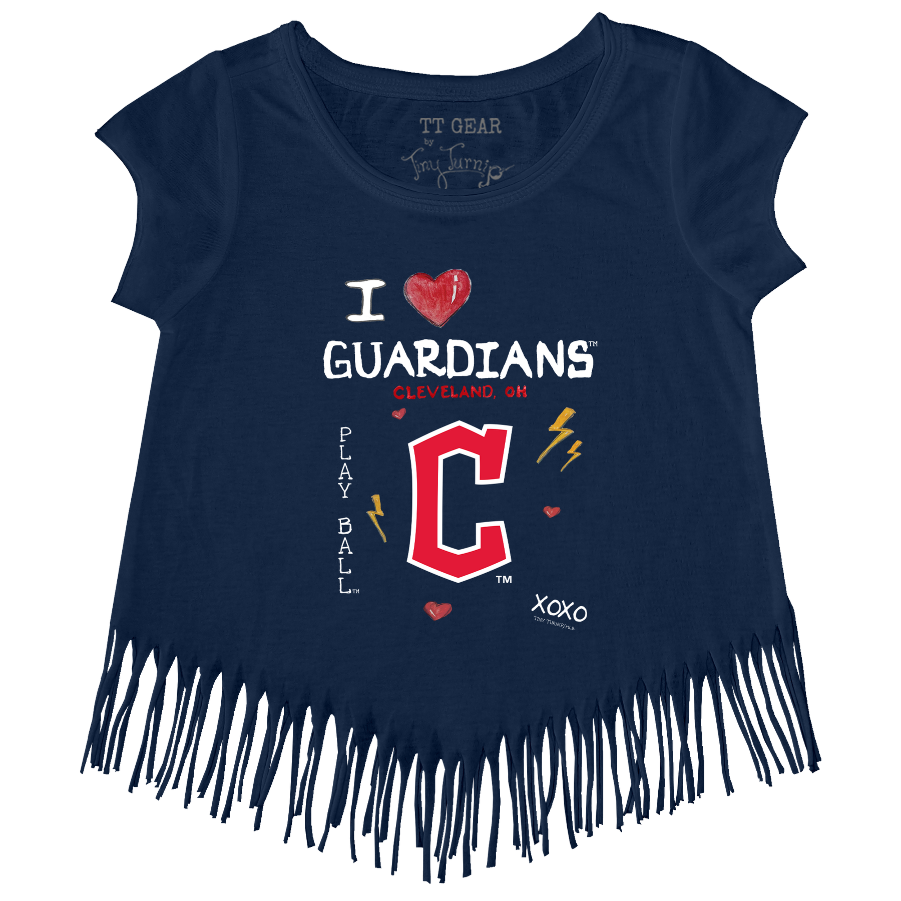 I Heart Guardians Fringe Tee - Tiny Turnip