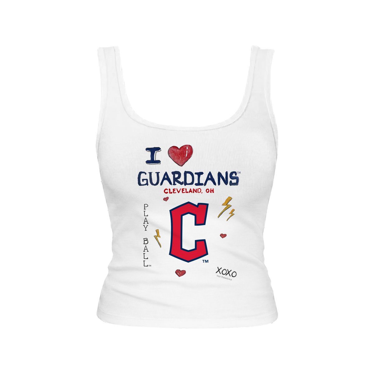 Cleveland Guardians I Heart Guardians Emmy Tank