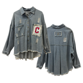 Cleveland Guardians Lace Olivia Jacket - Tiny Turnip