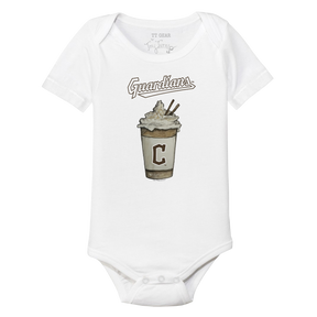 Cleveland Guardians Latte Short Sleeve Snapper