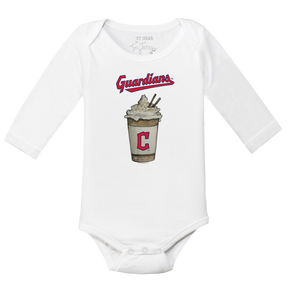 Cleveland Guardians Latte Long Sleeve Snapper