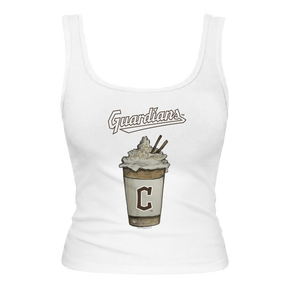 Cleveland Guardians Latte Emmy Tank
