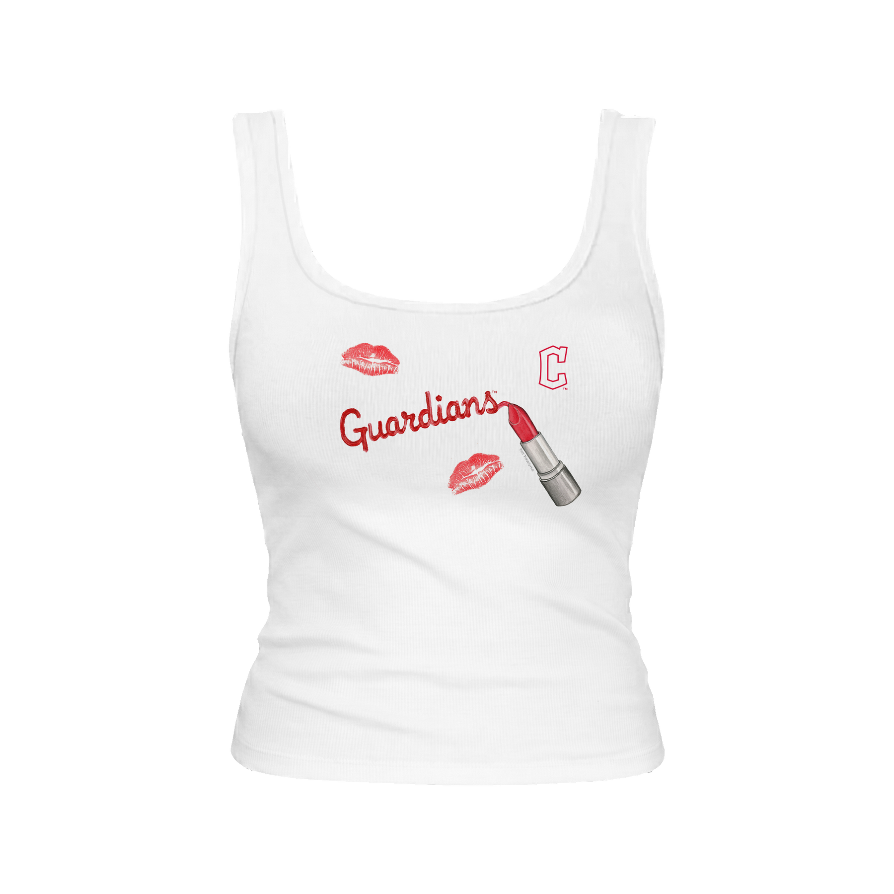 Cleveland Guardians Lipstick Emmy Tank