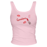 Cleveland Guardians Lipstick OG Ribbed Tank - Tiny Turnip