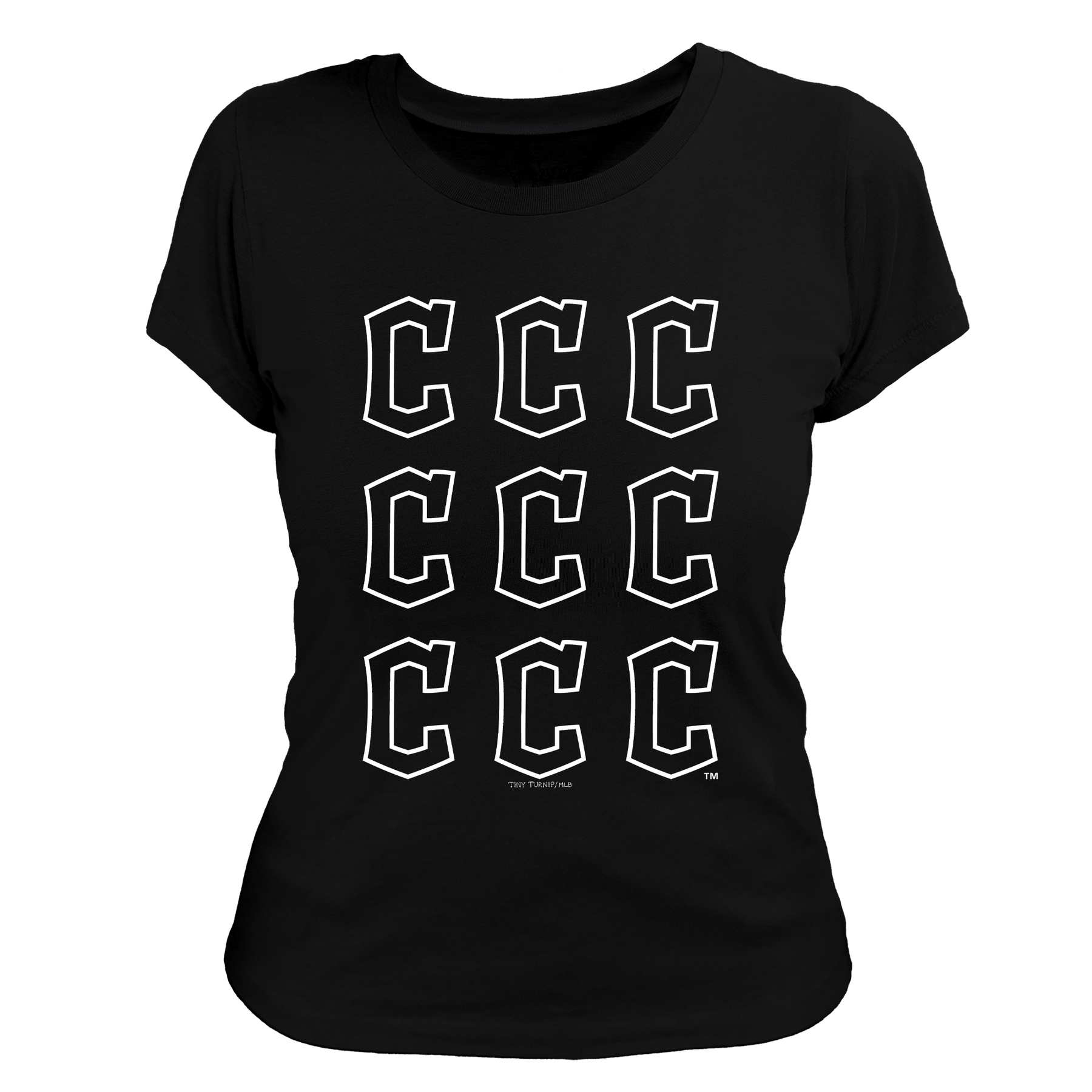 Cleveland Guardians Logo Grid Tee Shirt