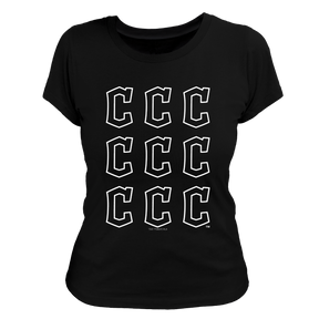 Cleveland Guardians Logo Grid Tee Shirt