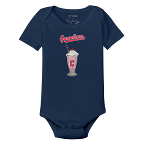 Cleveland Guardians Milkshake Short Sleeve Snapper
