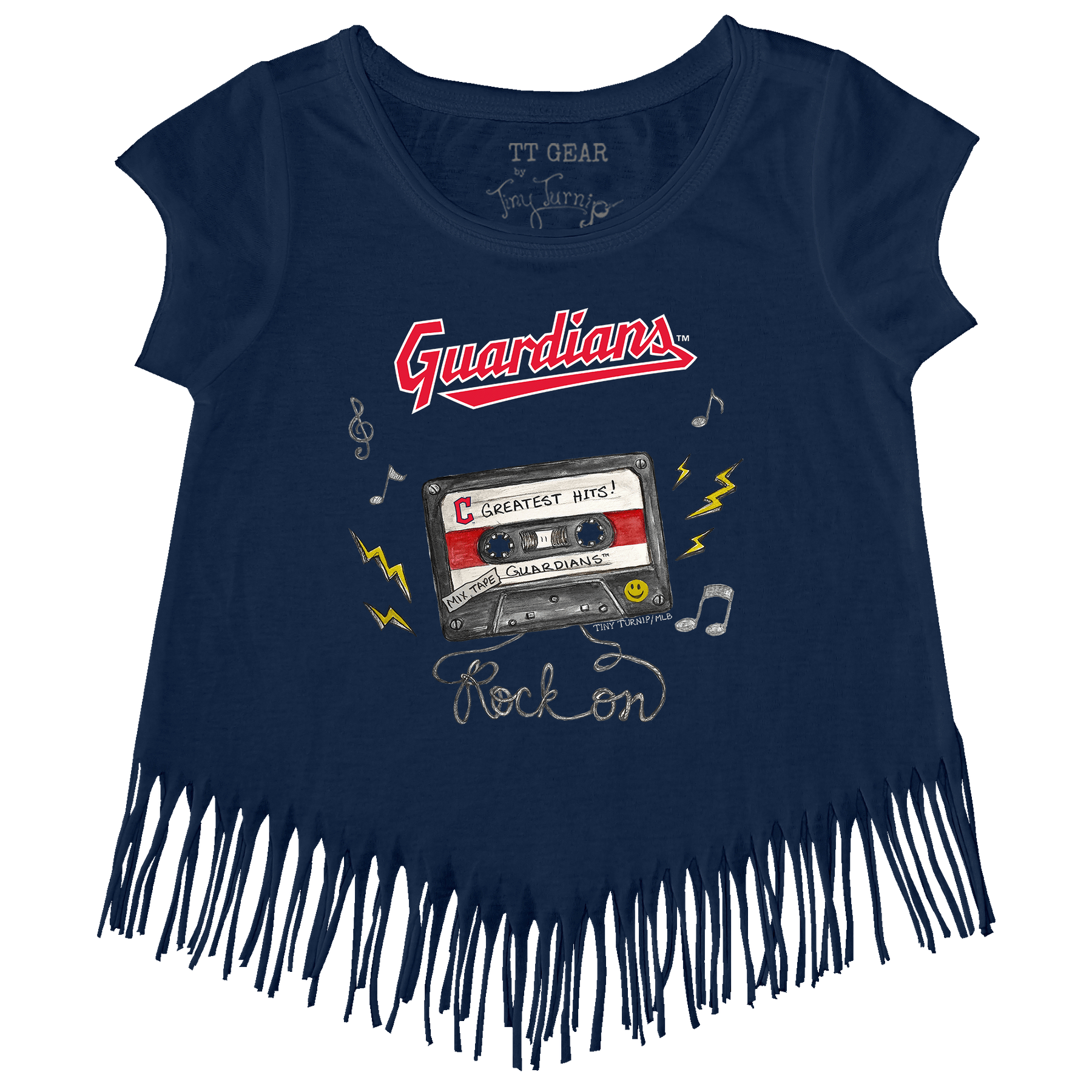 Cleveland Guardians Mixtape Fringe Tee