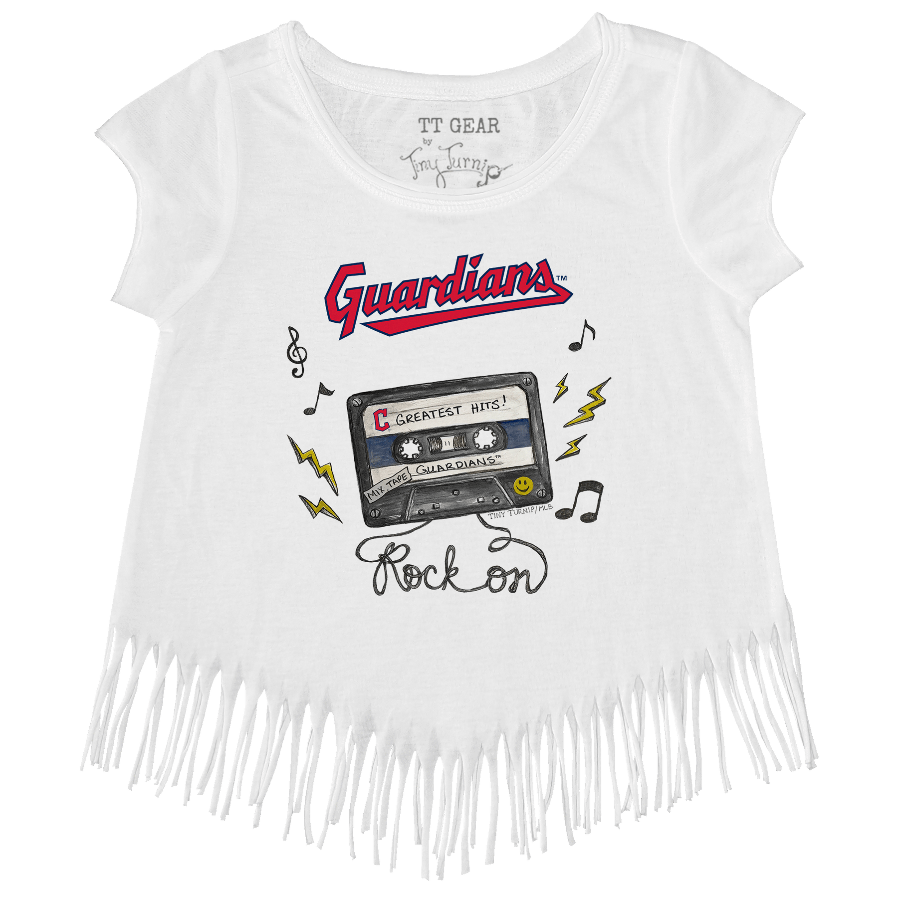 Cleveland Guardians Mixtape Fringe Tee