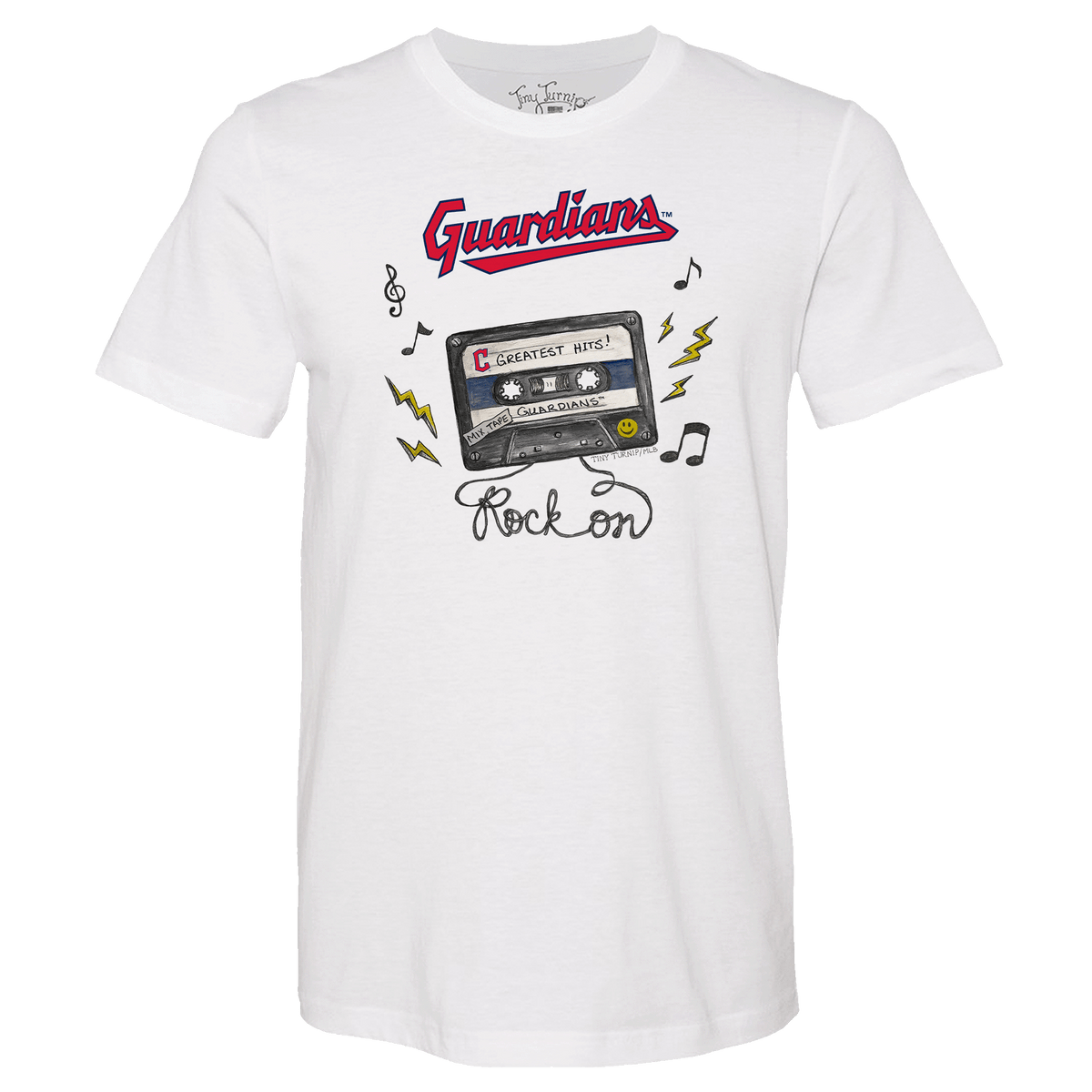 Cleveland Guardians Mixtape Unisex Tee Shirt