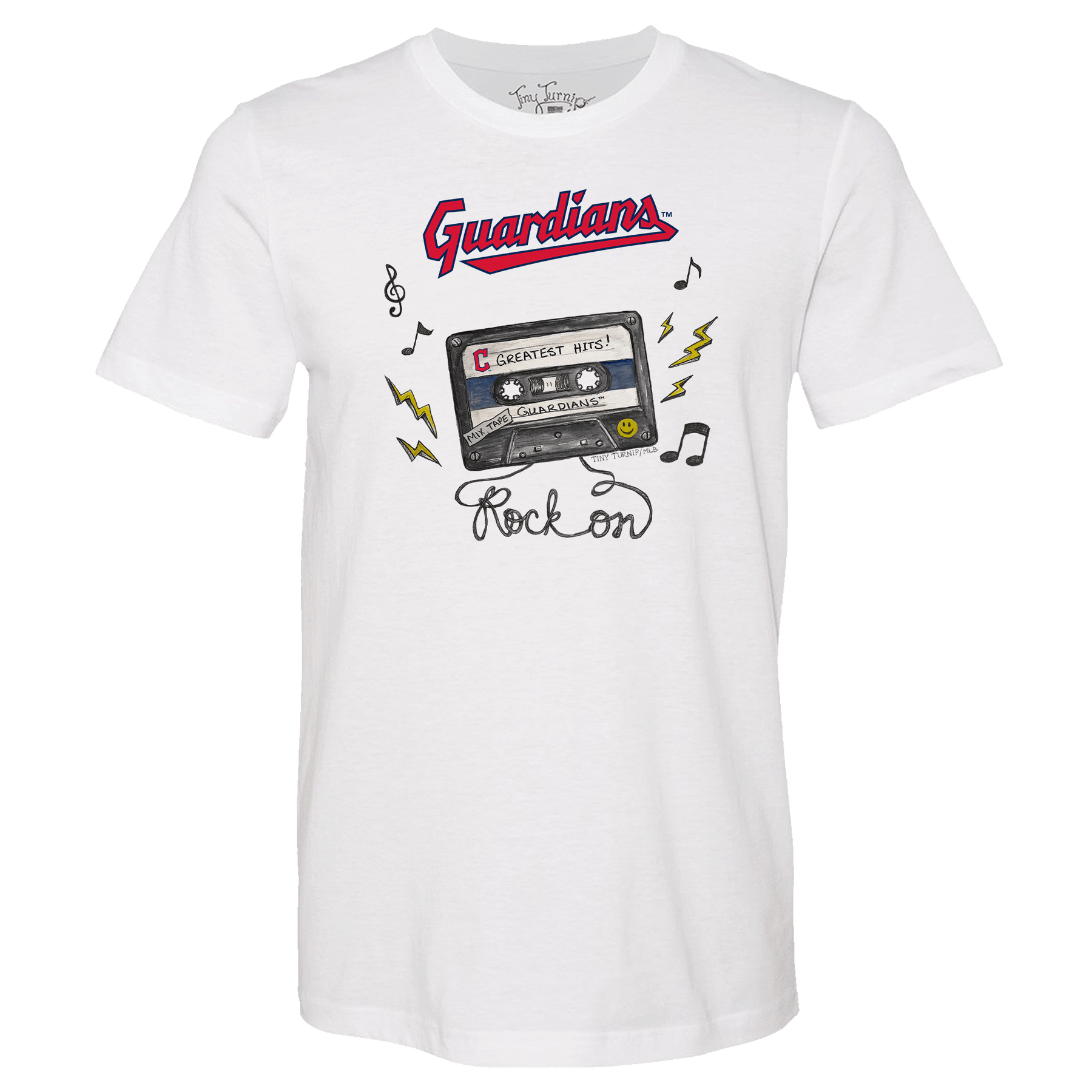 Cleveland Guardians Mixtape Unisex Tee Shirt