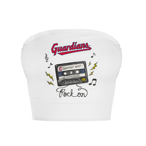 Cleveland Guardians Mixtape Crop Tube Top