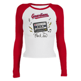 Cleveland Guardians Mixtape Roxy Raglan Long Sleeve