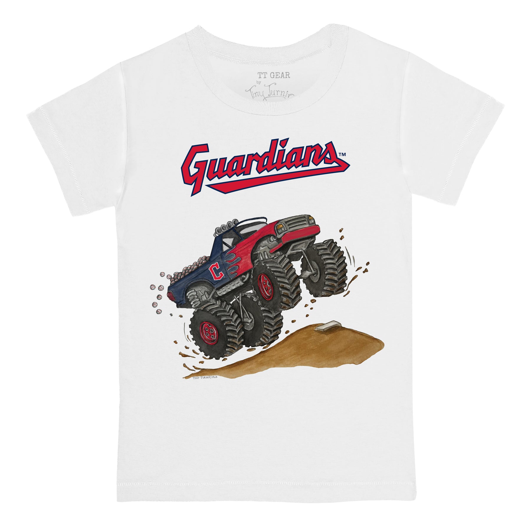 Cleveland Guardians Monster Truck Tee Shirt