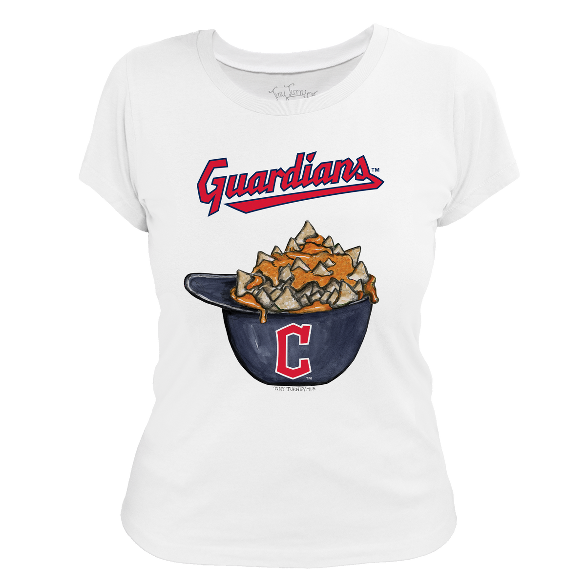 Cleveland Guardians Nacho Helmet Tee Shirt
