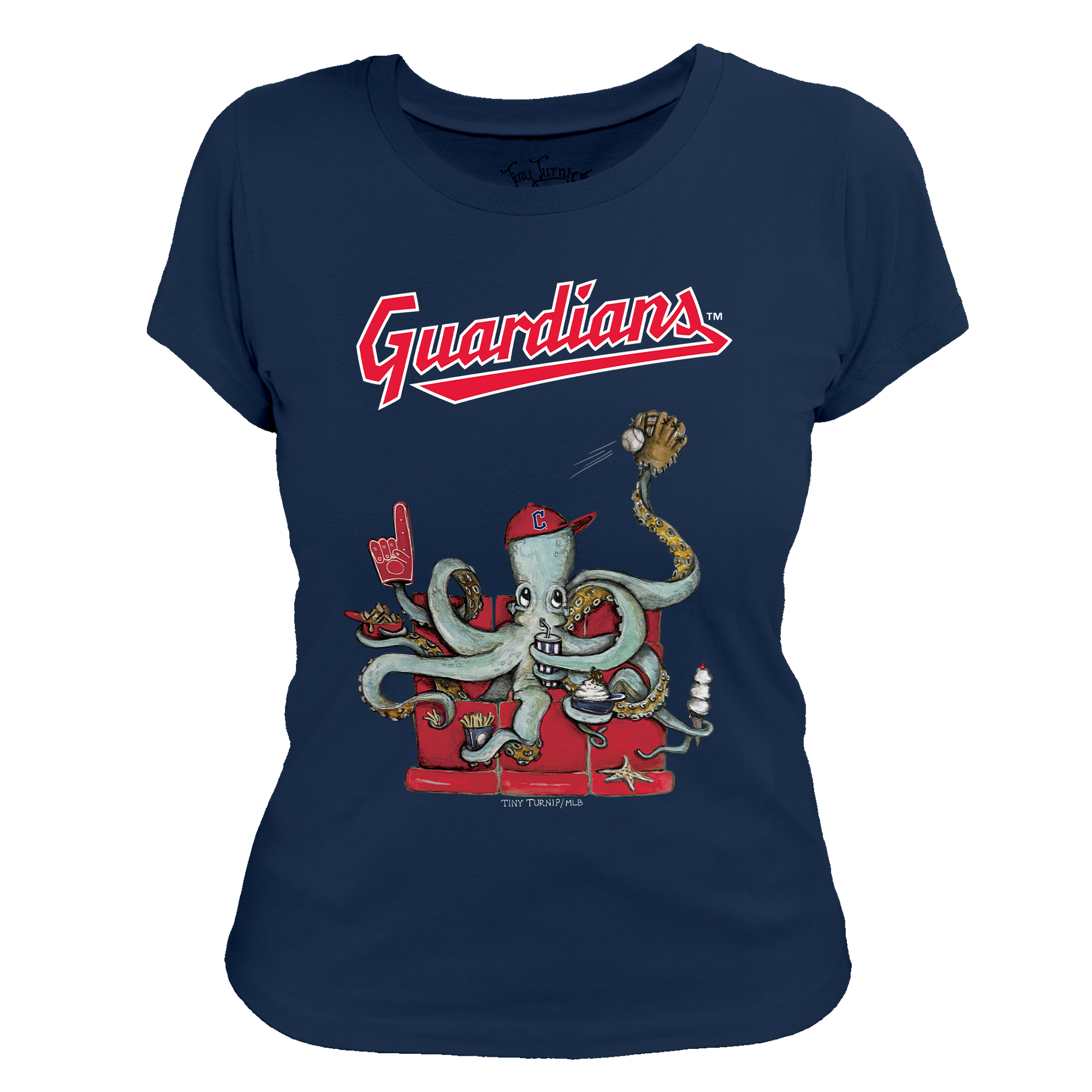 Cleveland Guardians Octopus Tee Shirt