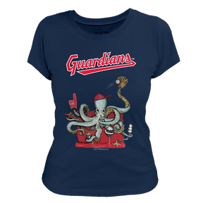 Cleveland Guardians Octopus Tee Shirt