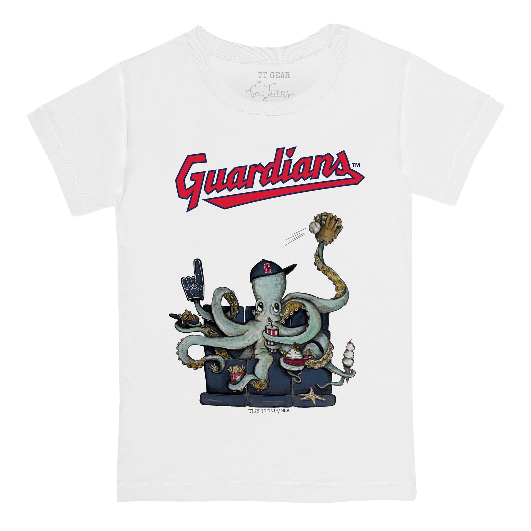 Cleveland Guardians Octopus Tee Shirt
